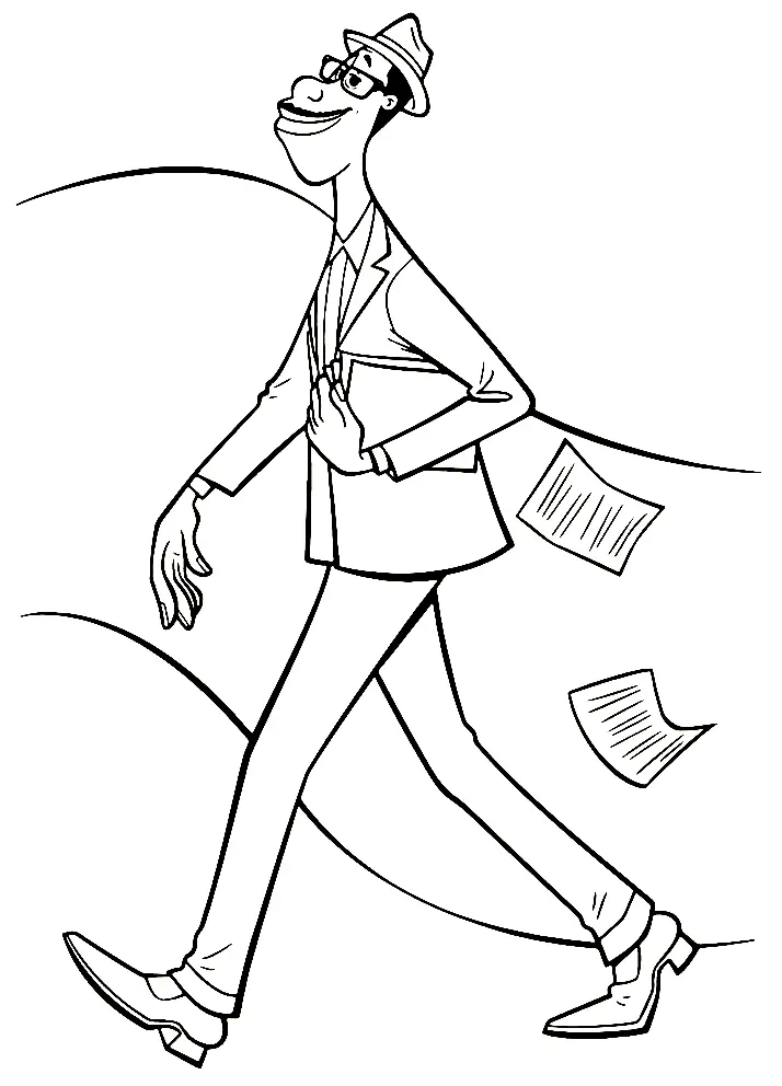 Desenhos de Soul Para Colorir 34