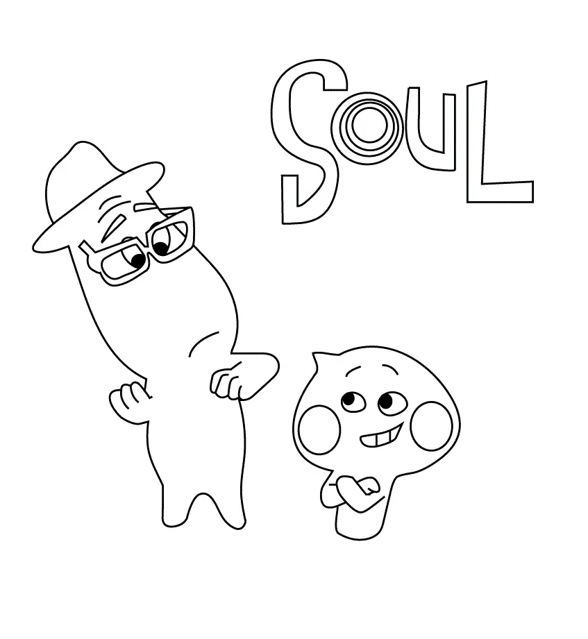 Desenhos de Soul Para Colorir 4