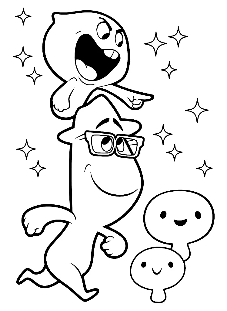 Desenhos de Soul Para Colorir 43