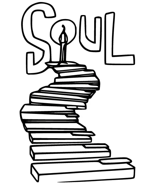 Desenhos de Soul Para Colorir 49