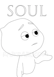 Desenhos de Soul Para Colorir 5