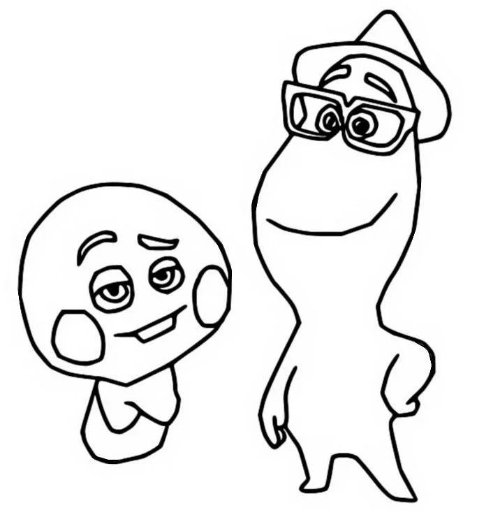 Desenhos de Soul Para Colorir 7