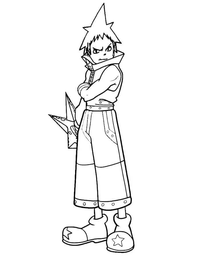 Soul Eater Para Colorear 27