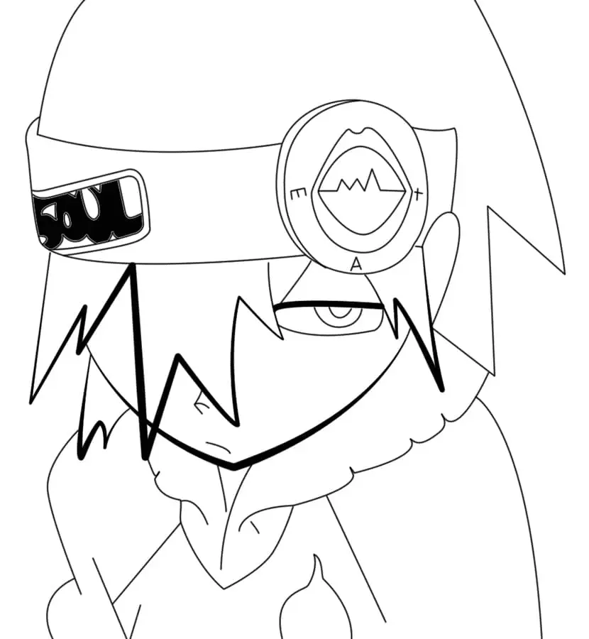 Soul Eater Para Colorear 28