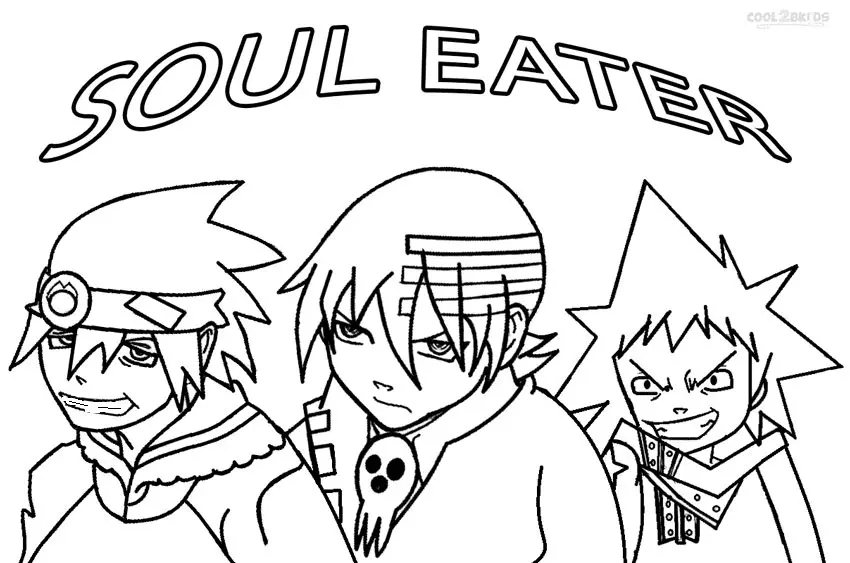 Soul Eater Para Colorear 33