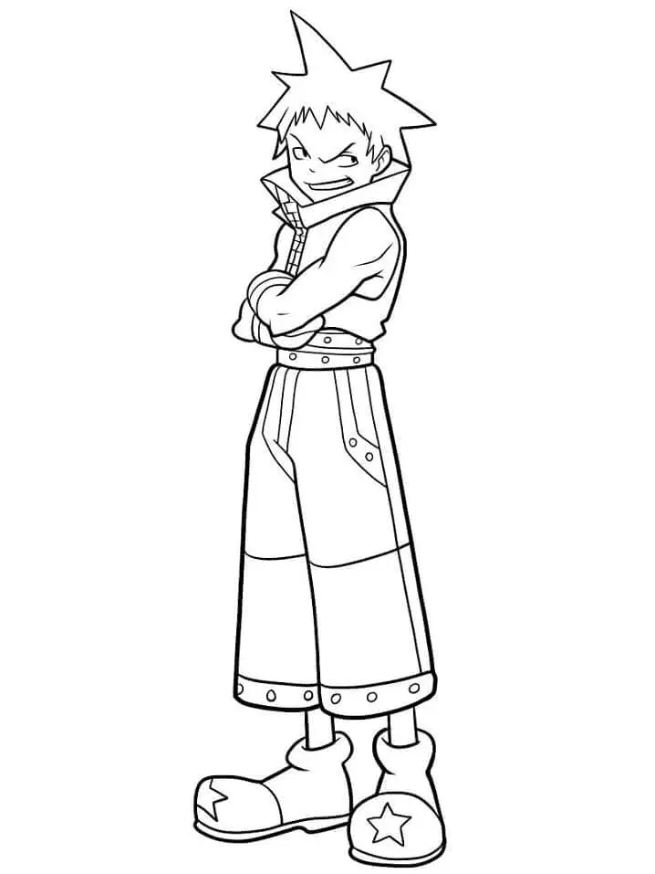Soul Eater Para Colorear 39