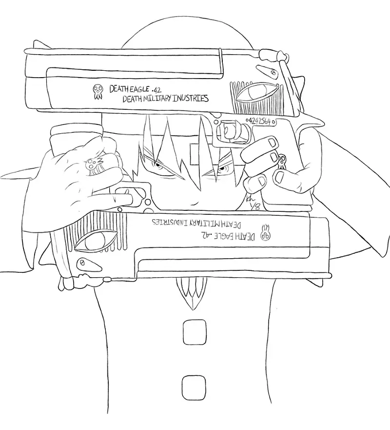 Soul Eater Para Colorear 40