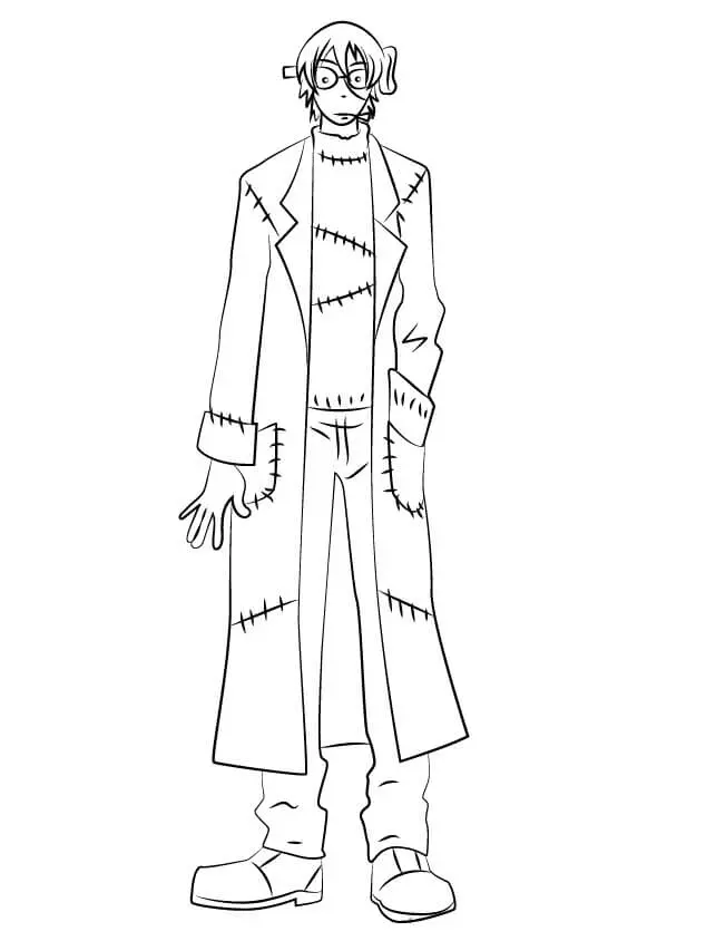 Soul Eater Para Colorear 46