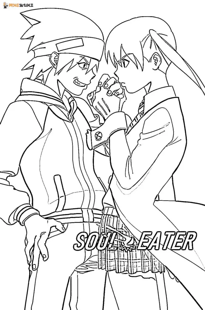 Soul Eater Para Colorear 8