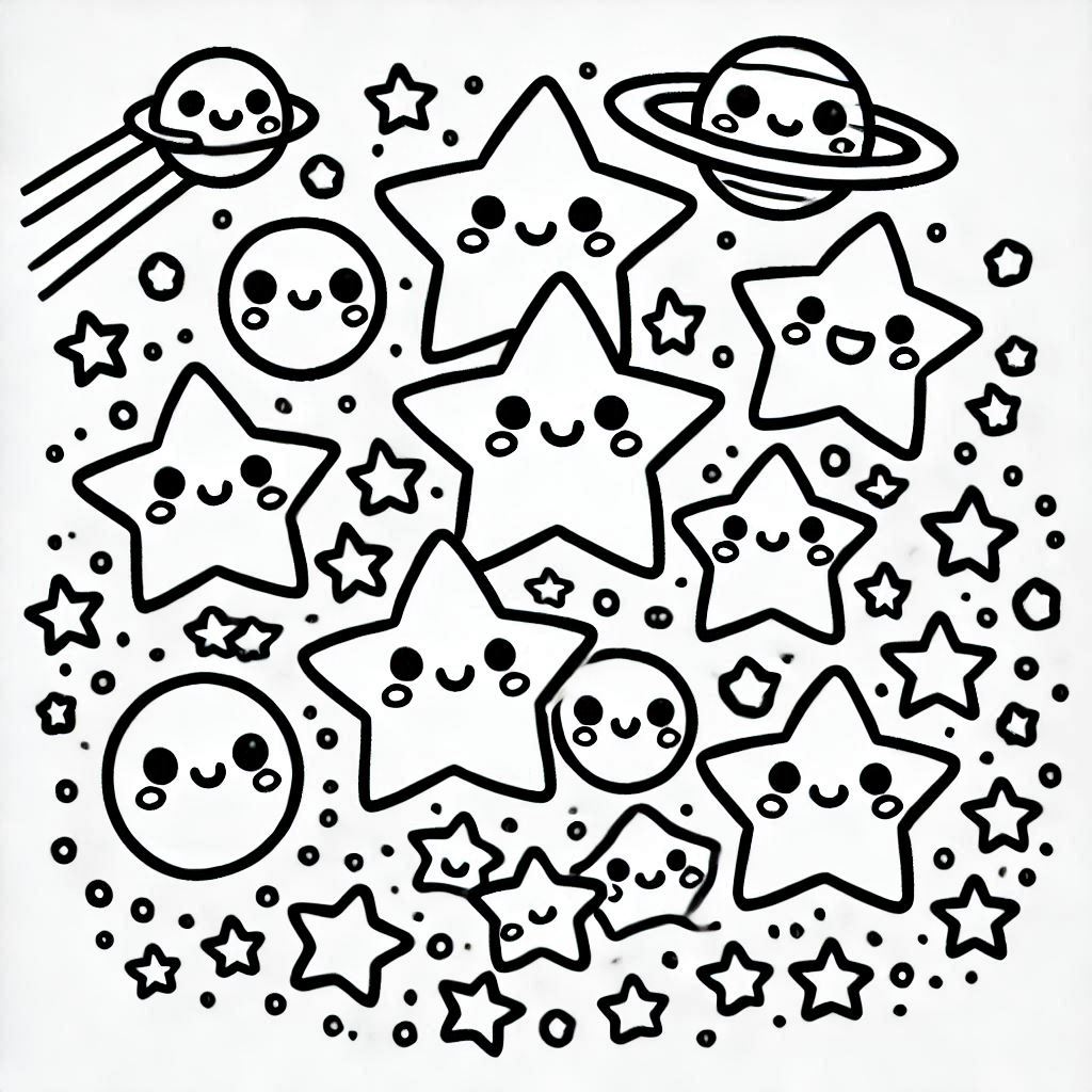 Space Coloring Pages 13