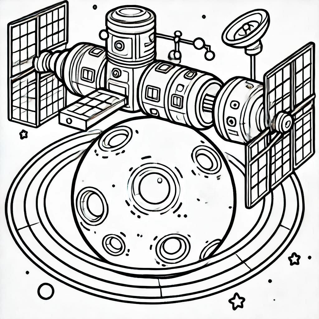 Space Coloring Pages 33
