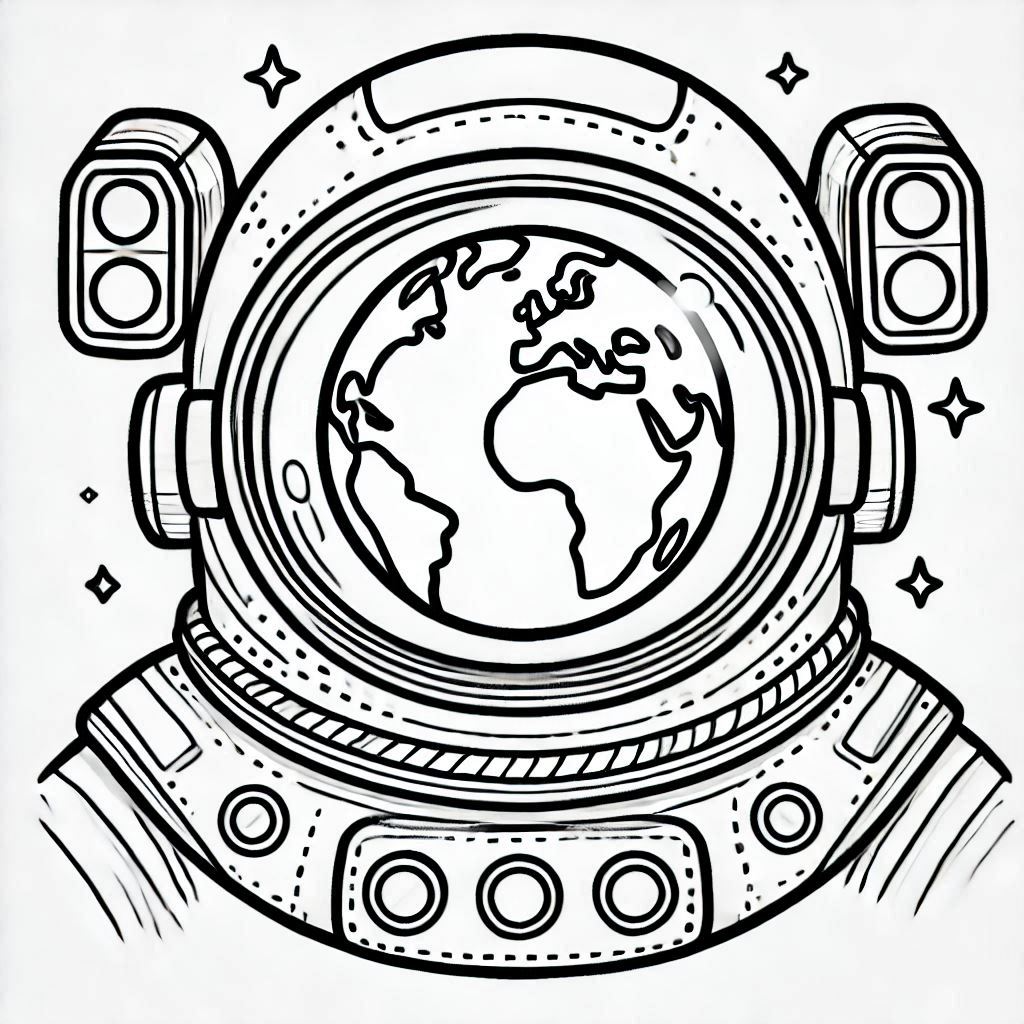 Space Coloring Pages 37