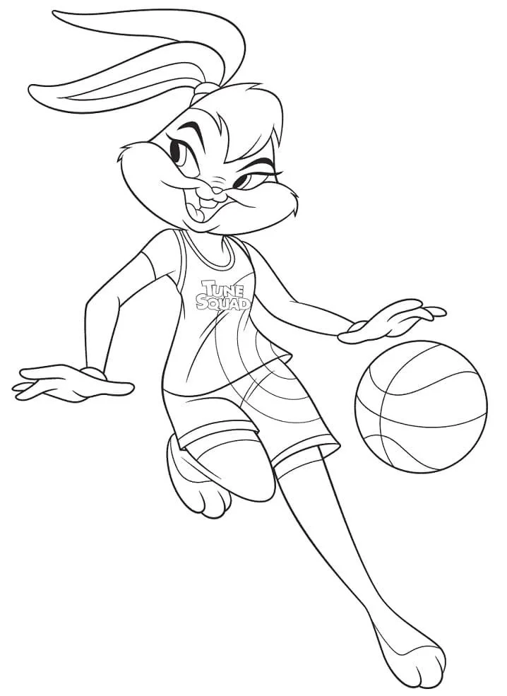 Space Jam Coloring Pages 9