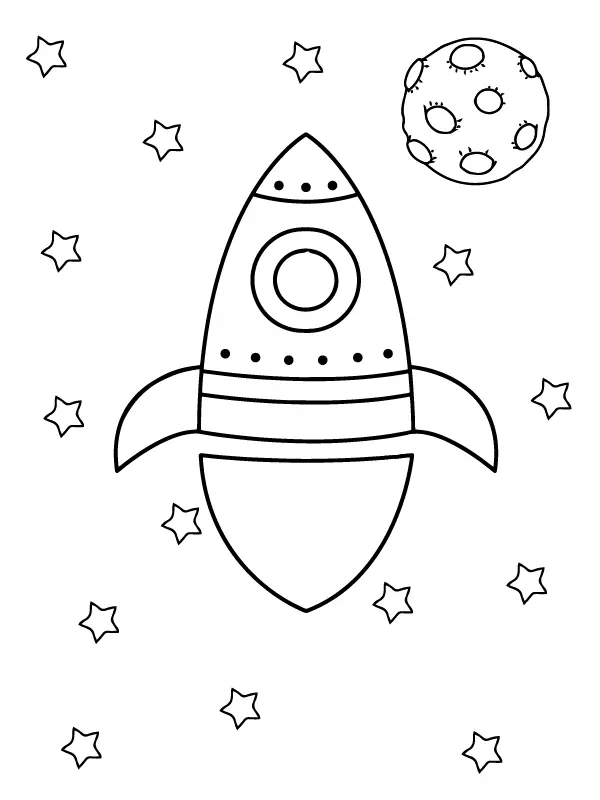 Space Shuttles Coloring Pages 14