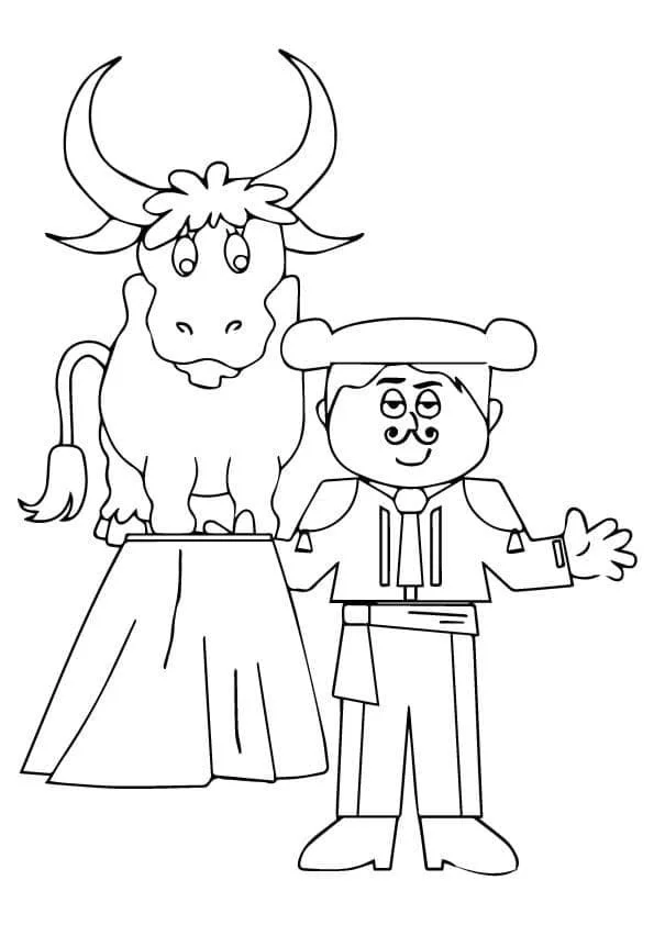 Desenhos de Espanha Para Colorir 36