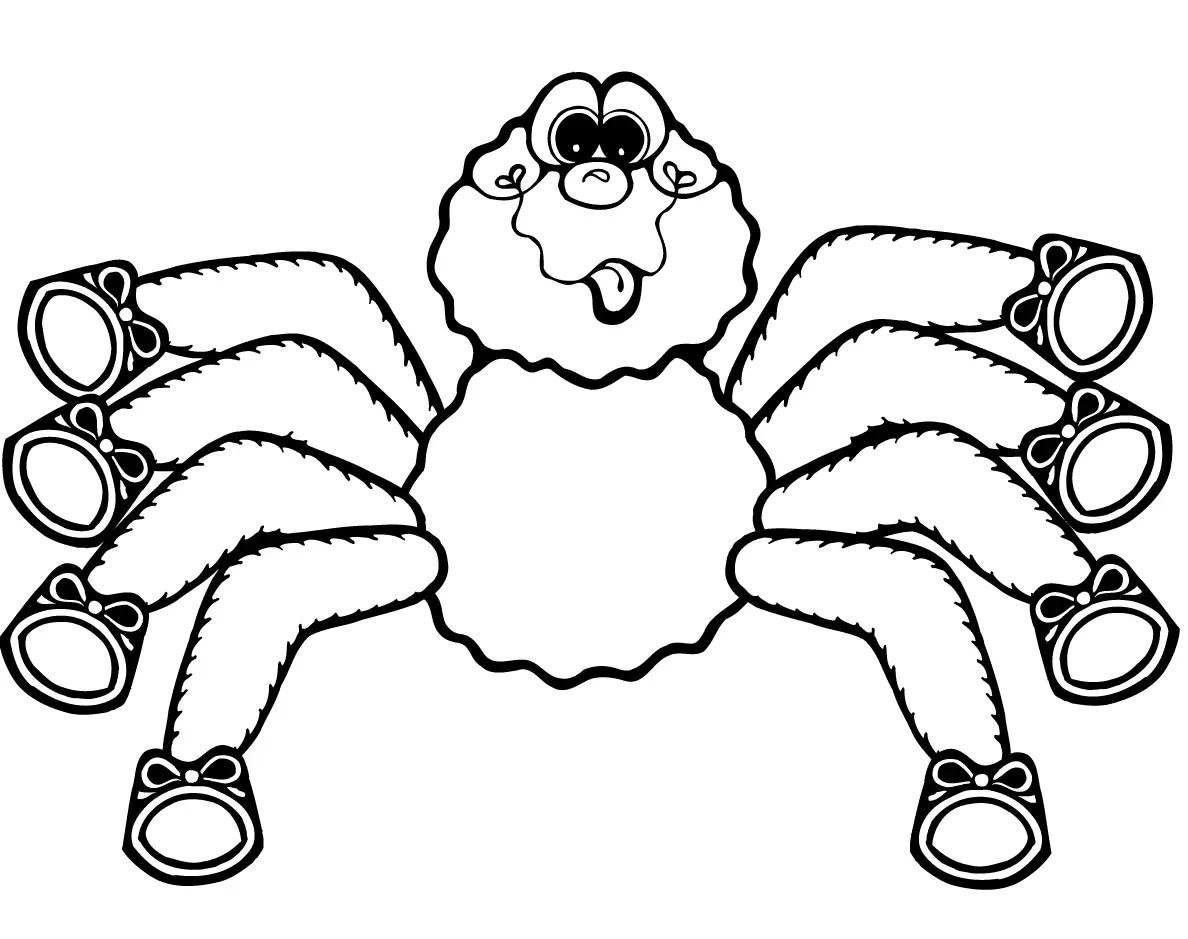 Spider Coloring Pages 26