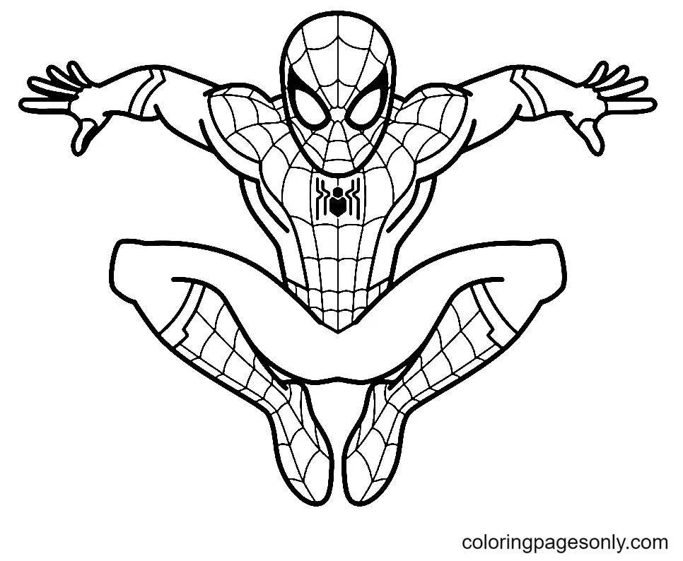 Spider Man No Way Home Ausmalbilder 1