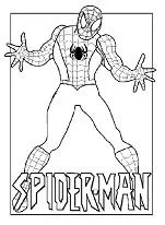 Desenhos de Spiderman Para Colorir 128