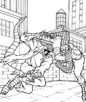 Desenhos de Spiderman Para Colorir 145