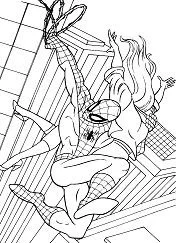 Desenhos de Spiderman Para Colorir 158