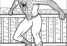 Desenhos de Spiderman Para Colorir 171