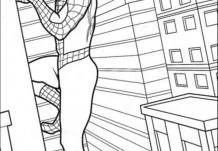 Desenhos de Spiderman Para Colorir 179