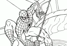 Desenhos de Spiderman Para Colorir 183
