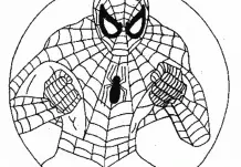 Desenhos de Spiderman Para Colorir 185