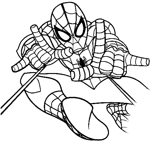 Desenhos de Spiderman Para Colorir 63