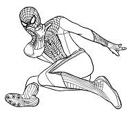 Desenhos de Spiderman Para Colorir 64