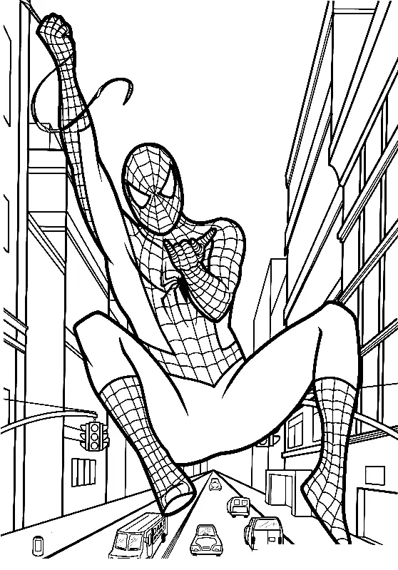 Desenhos de Spiderman Para Colorir 67
