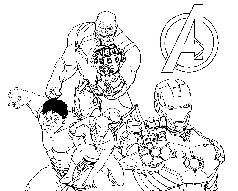 Desenhos de Spiderman Para Colorir 80