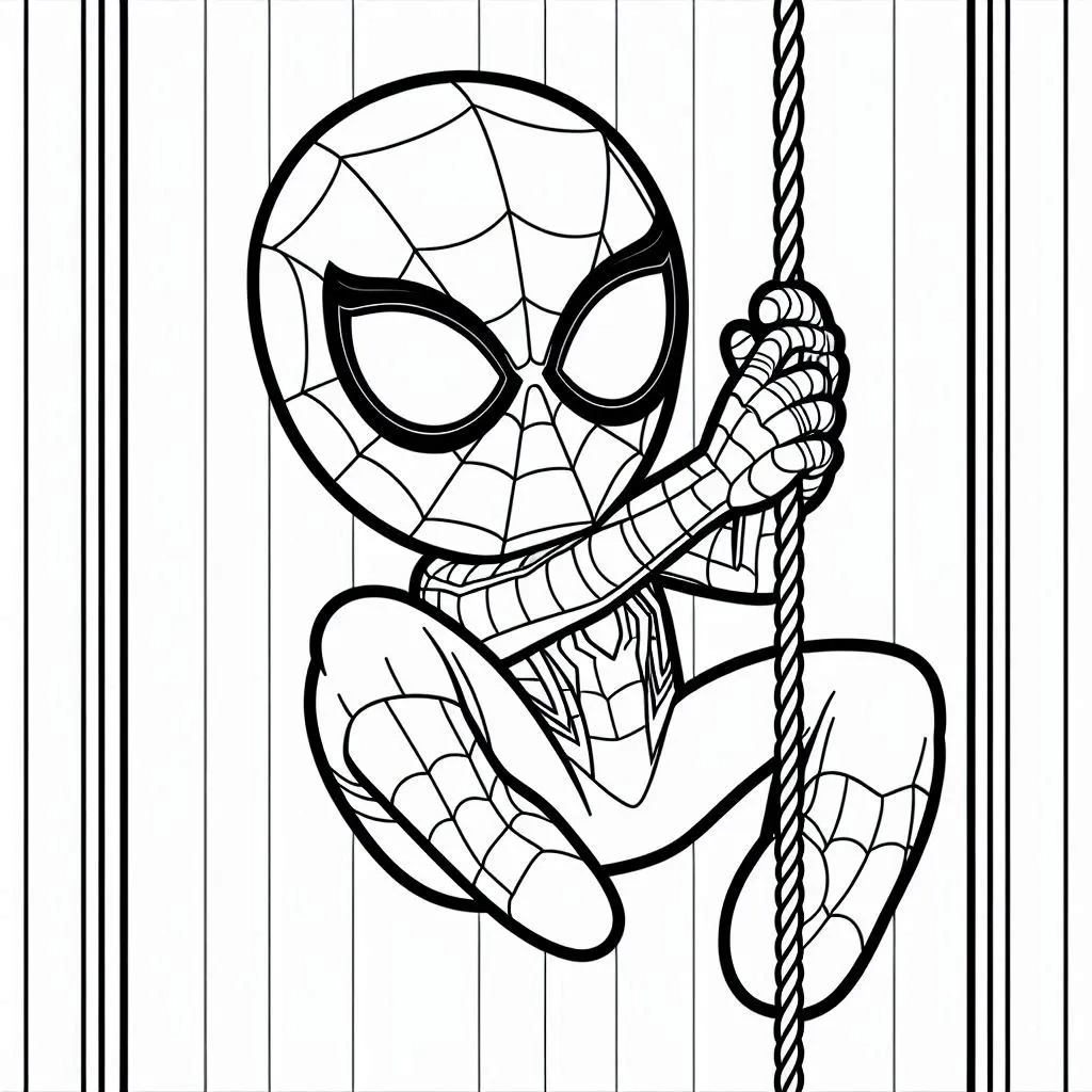 Spidey coloring pages 31