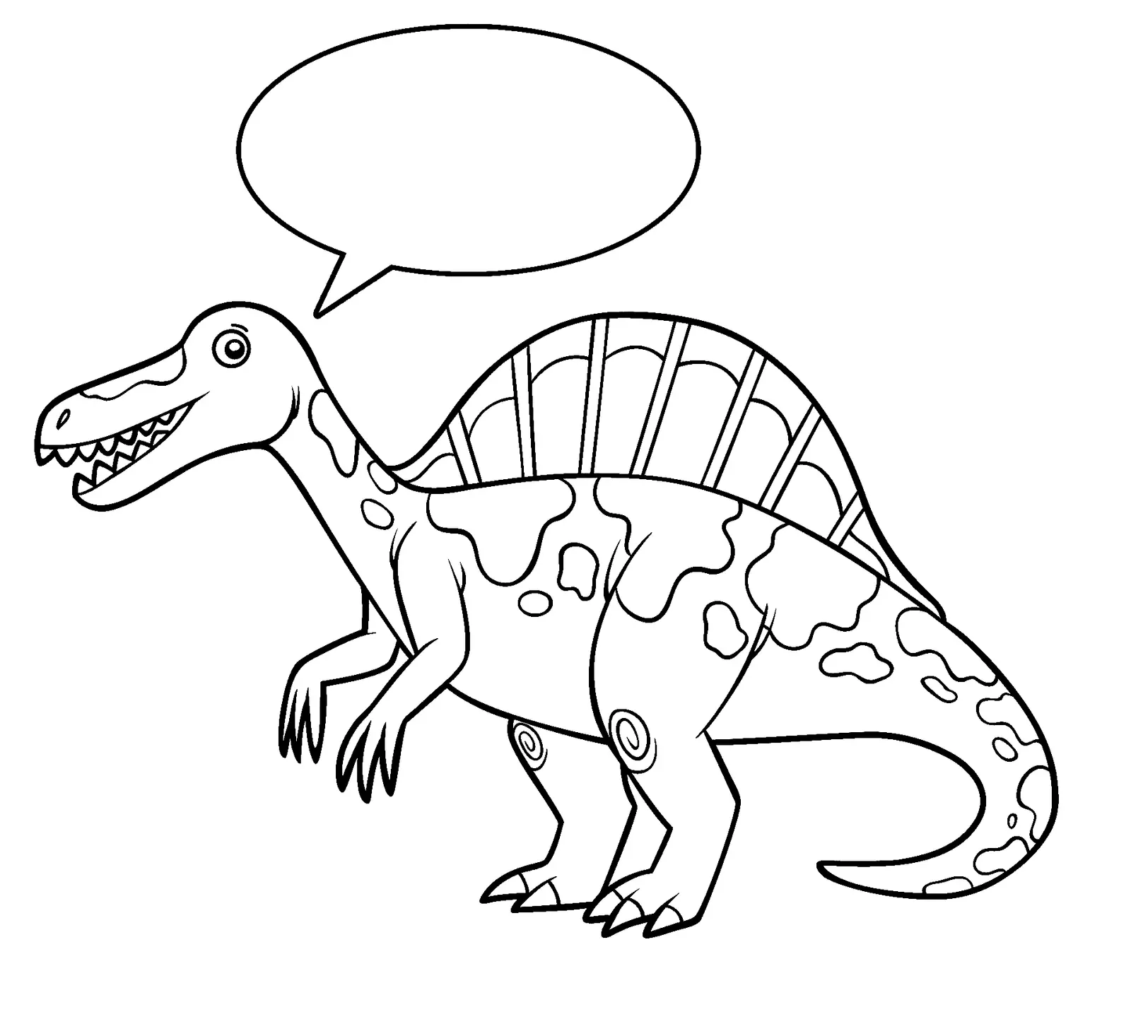 Spinosaurus Ausmalbilder 23