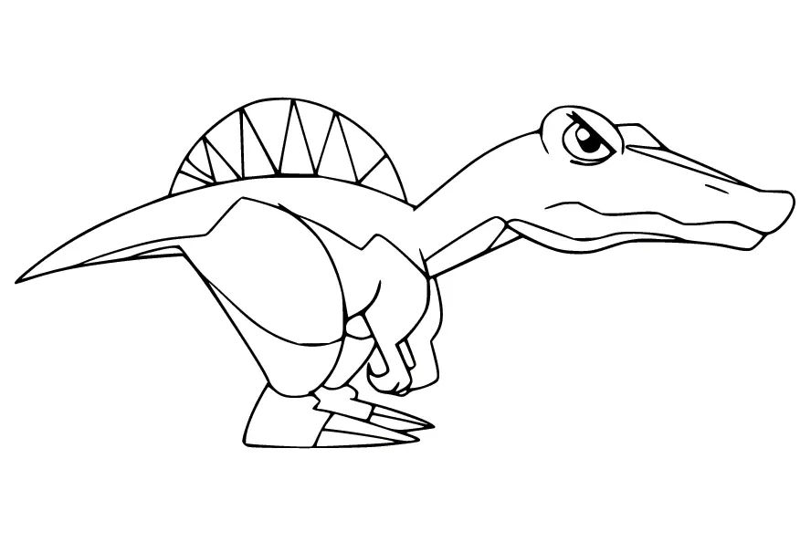 Spinosaurus Ausmalbilder 38