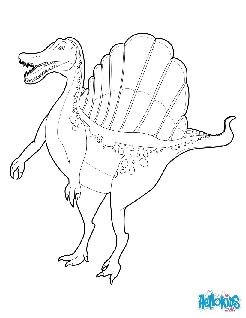 Spinosaurus Ausmalbilder 40