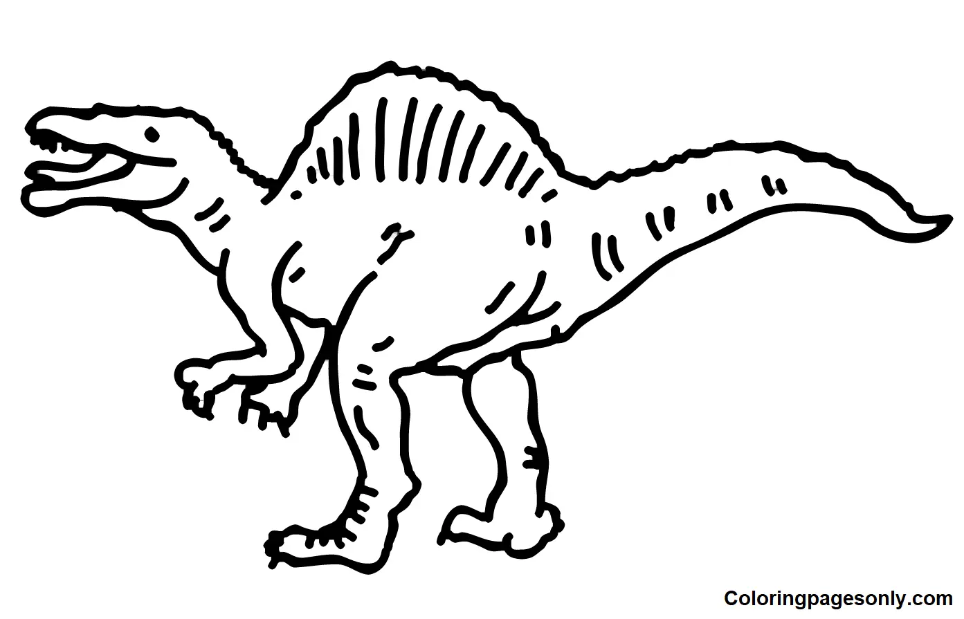 Spinosaurus Ausmalbilder 68