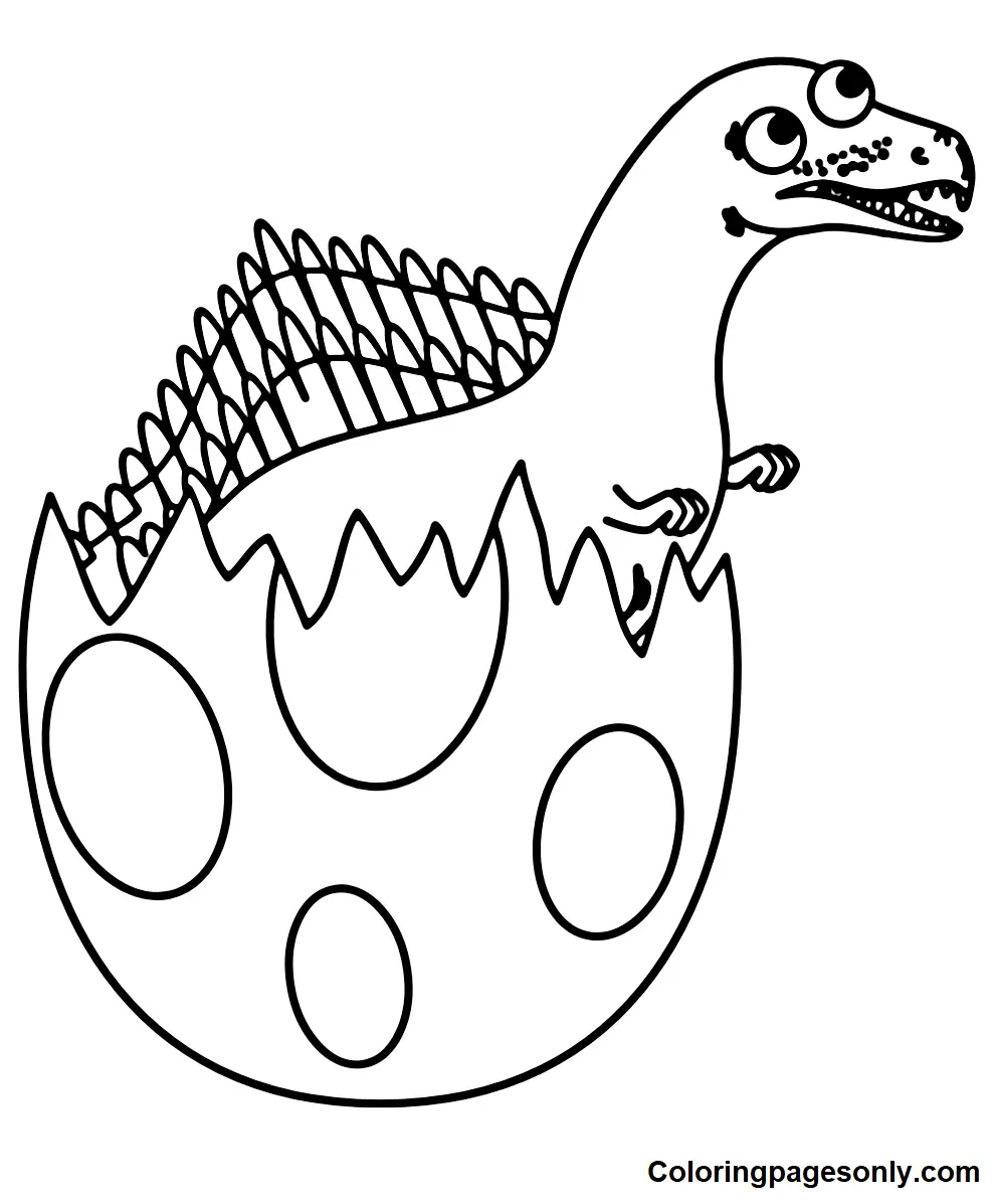 Spinosaurus Ausmalbilder 71