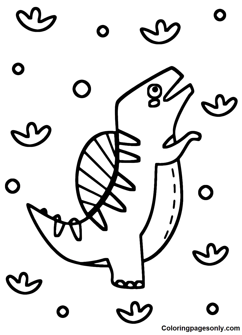 Spinosaurus Ausmalbilder 75