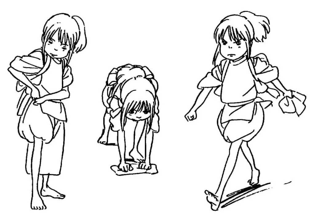 Spirited Away Coloring Pages 29