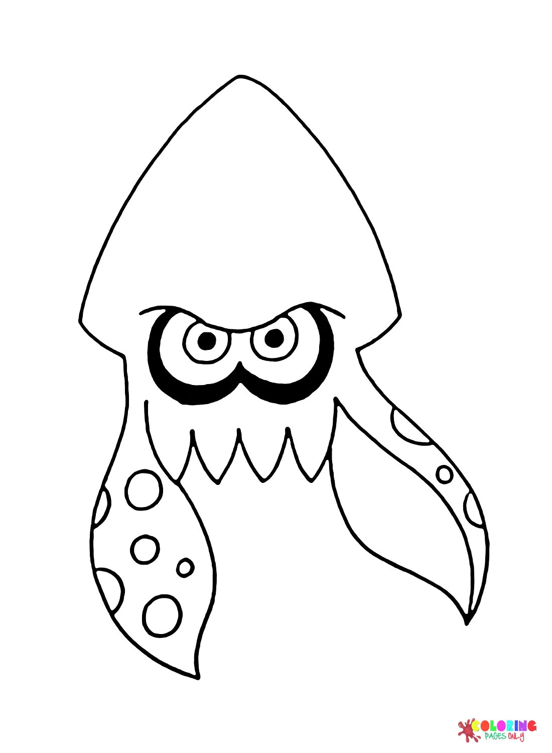 Splatoon Ausmalbilder 2