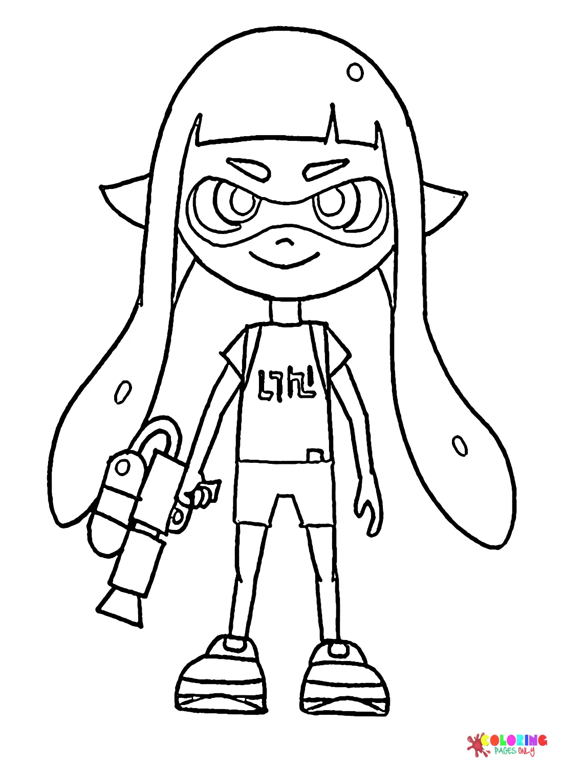 Splatoon Ausmalbilder 3