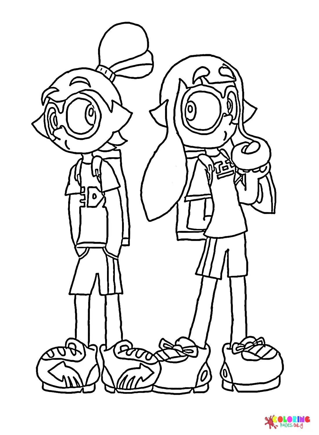 Splatoon Ausmalbilder 4