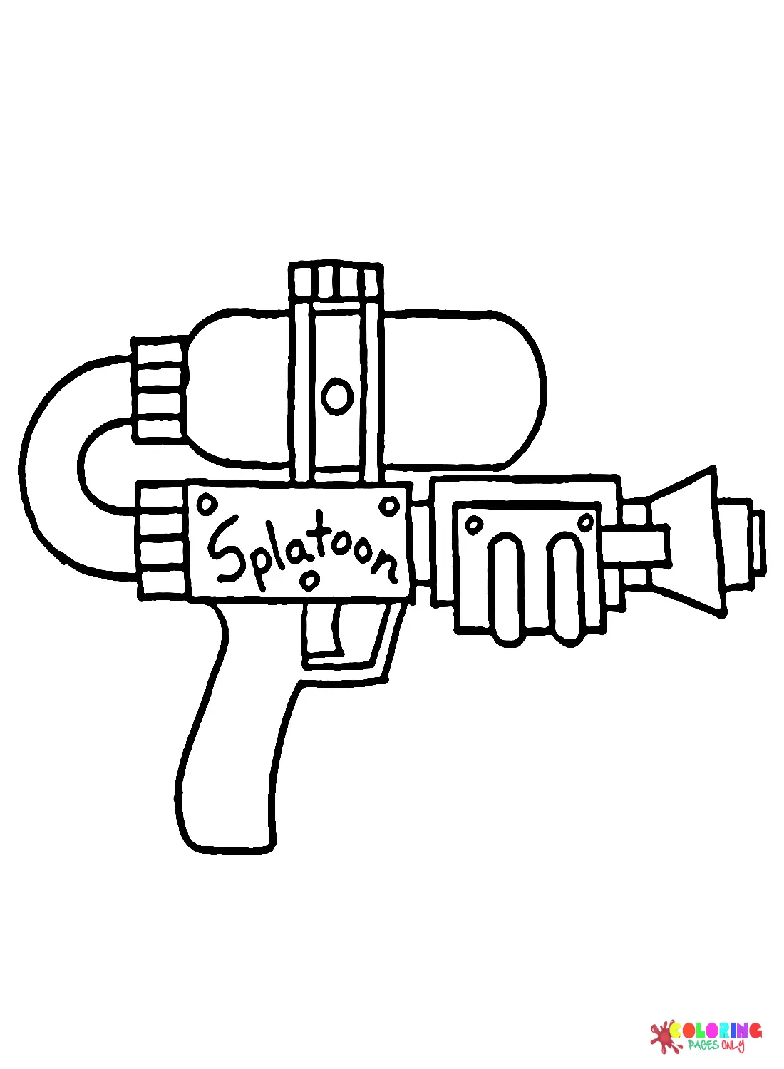 Splatoon Ausmalbilder 9