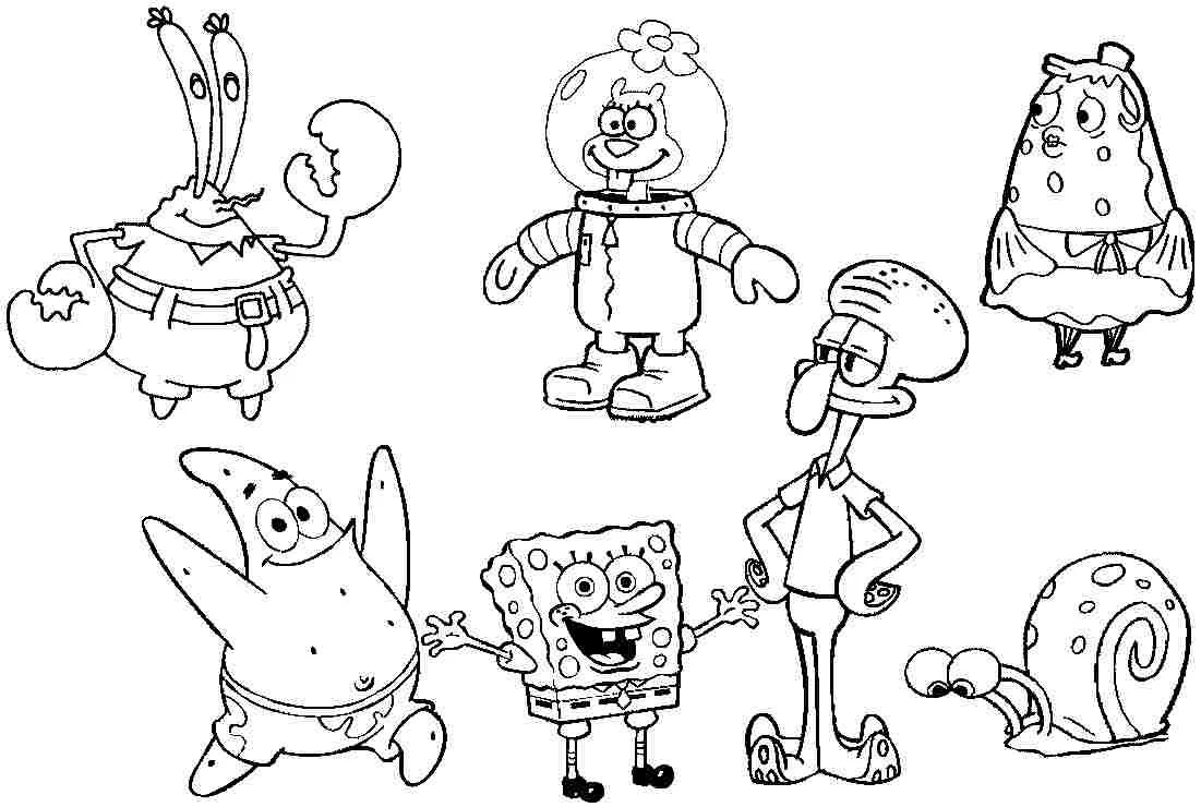 Spongebob Ausmalbilder 42
