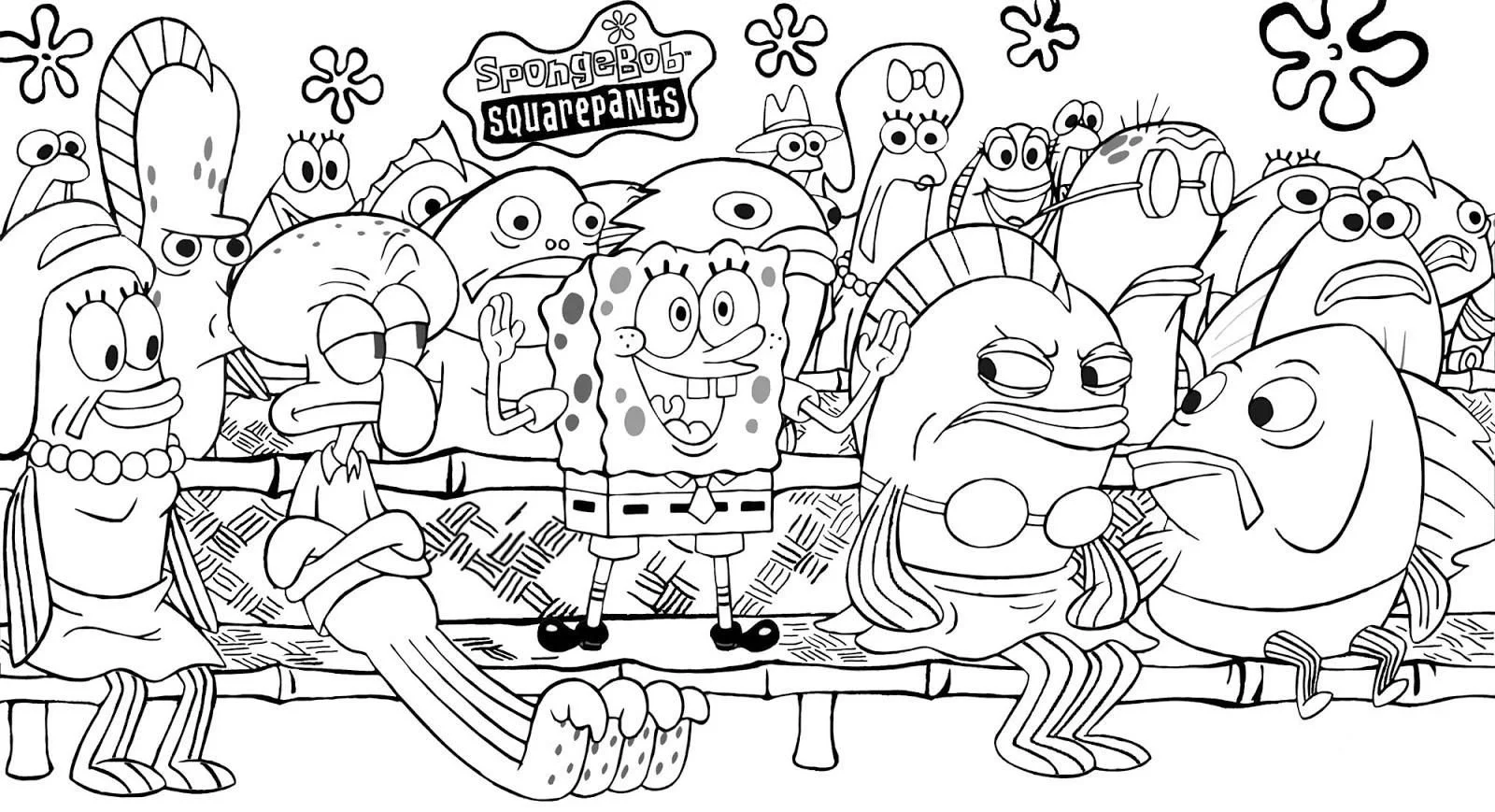 Spongebob Ausmalbilder 45