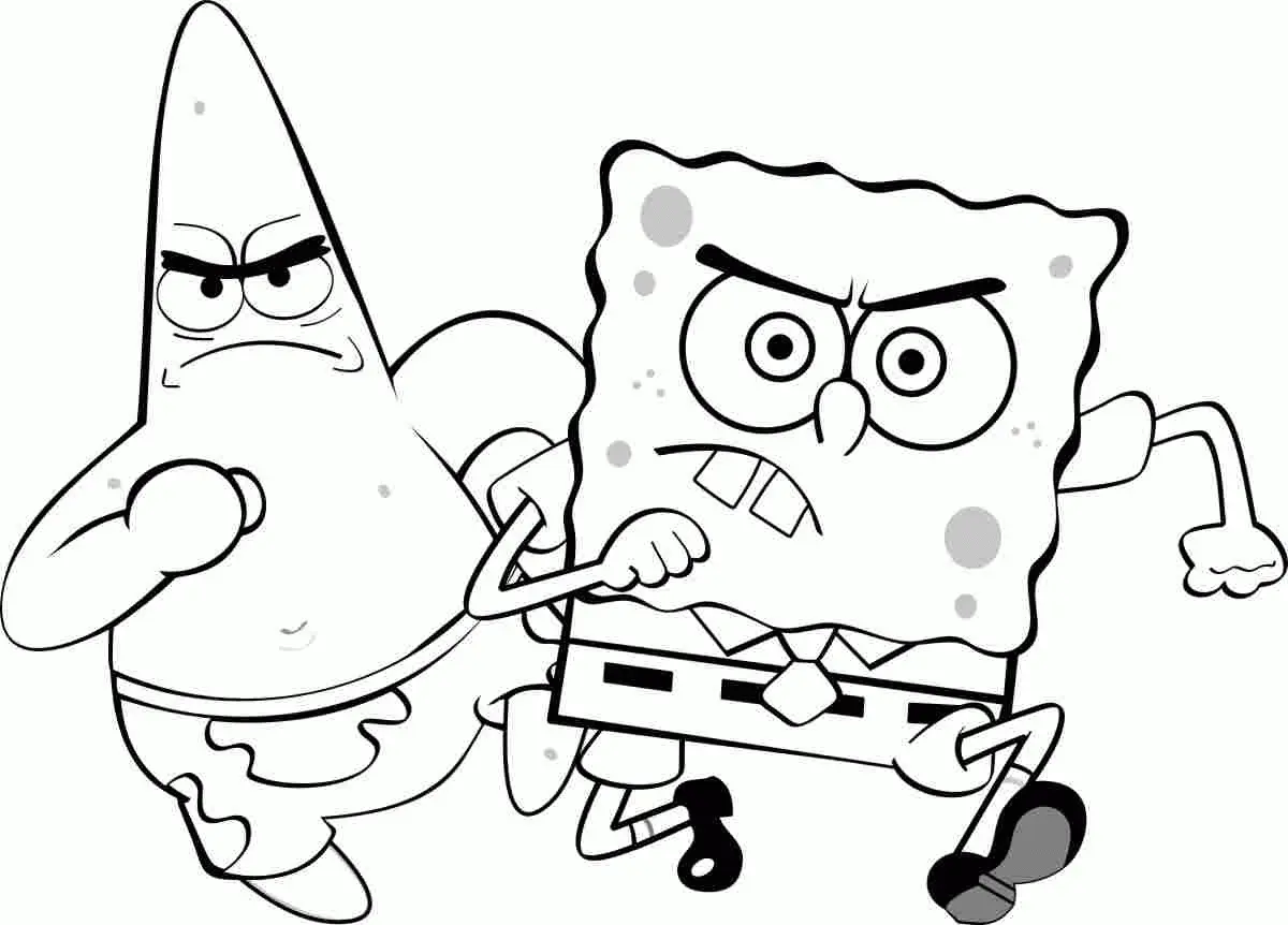 Spongebob Ausmalbilder 46