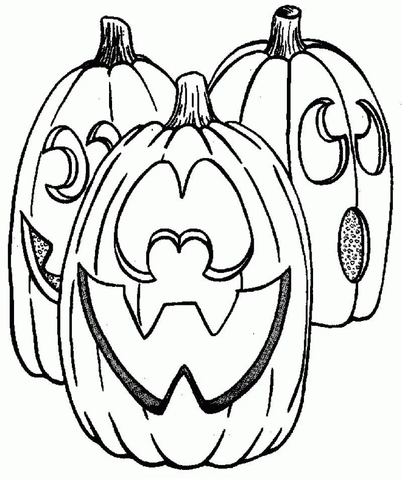 Gruselige Halloween Ausmalbilder 14