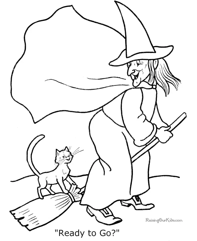Gruselige Halloween Ausmalbilder 21