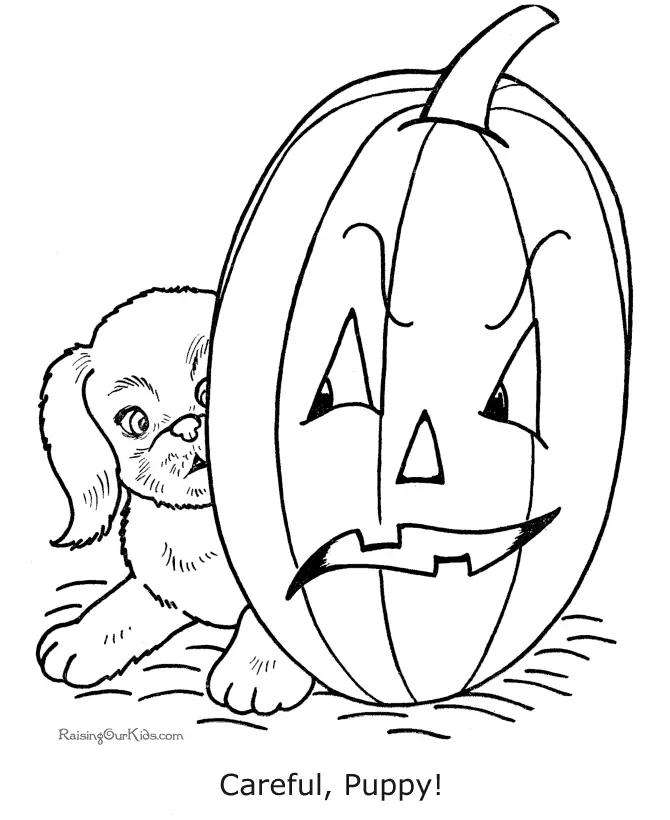 Gruselige Halloween Ausmalbilder 33